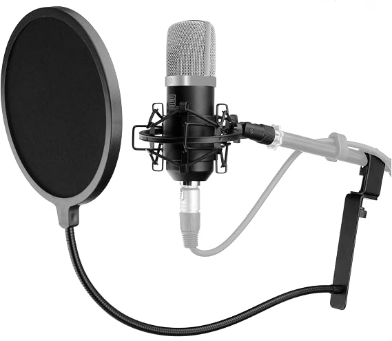 Pronomic CM-22 Large diaphragm microphone SET incl. pop filter