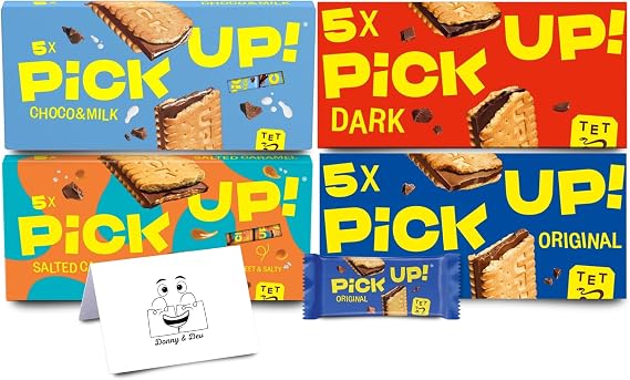 Biscuit Selection Bundle: 4x Pick Up Biscuits (5 pick up biscuits of each)