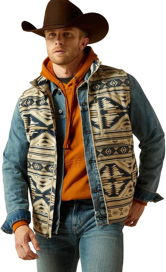 ARIAT Men's Logo Softshell Vest
