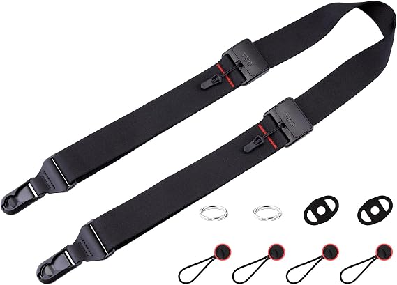 VKO Quick Release Camera Strap,Quick Adjust UltraLight Comfortable Camera Straps for Man Woman Photographers(4'11"to 6'5") Full-frame DSLR SLR Camera Neck Shoulder Strap 38mm