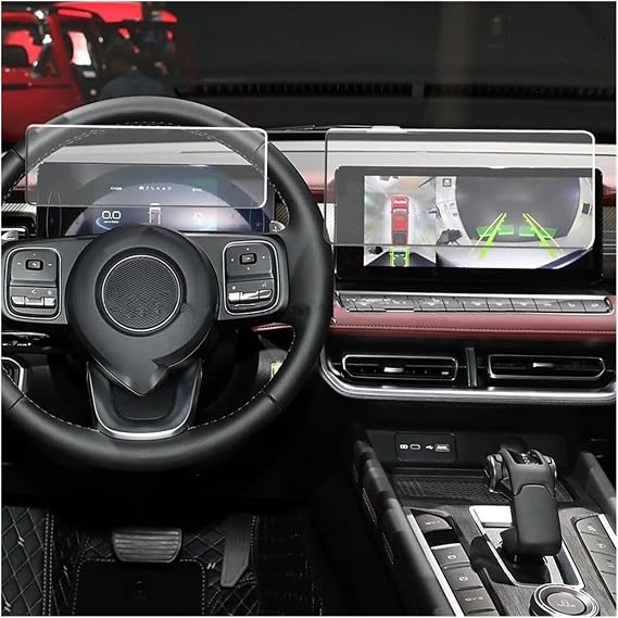 Screen Protector Car Navi For GWM Cannon For Ultra 2025 Tempered Glass Screen Protector Car Infotainment GPS Navigation Instrument Accessories