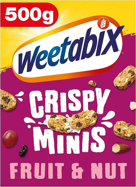 Weetabix Crispy Minis Fruit and Nut Breakfast Cereal 500g