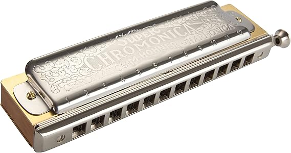 Hohner Super Chromonica Chromatic Harmonica, Key of D