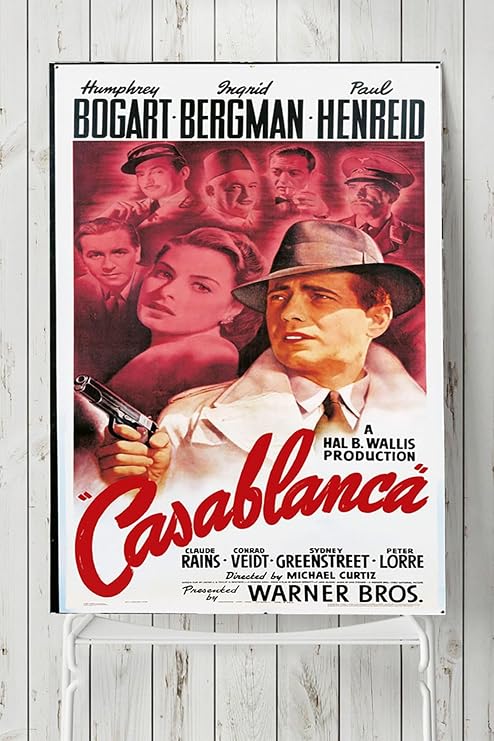 Postermanya (pster3399) Casablanca-kazablanka Film Afişi (30x40cm)