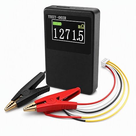 Digital Micro-Ohmmeter – High-Precision Milliohmmeter (0.0001Ω – 20Ω, 0.03% Accuracy) for Short-Circuit & Low-Resistance Testing(Big)