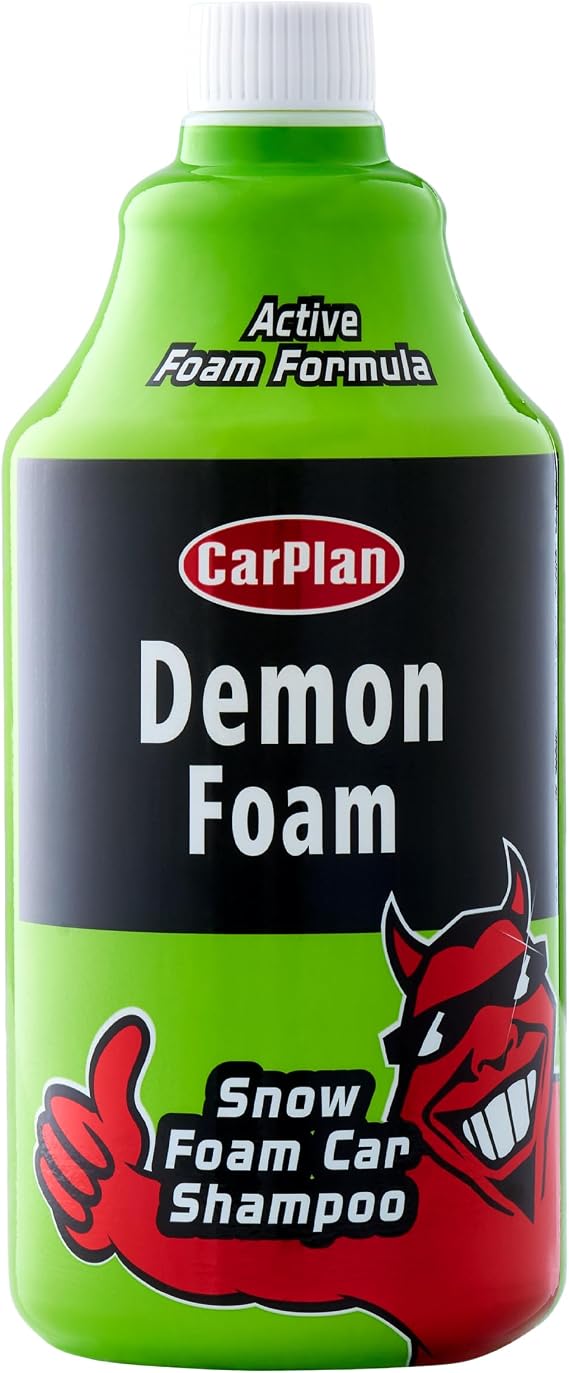 CarPlan Demon Snow Foam Shampoo, 1 Litre (Pack of 1)