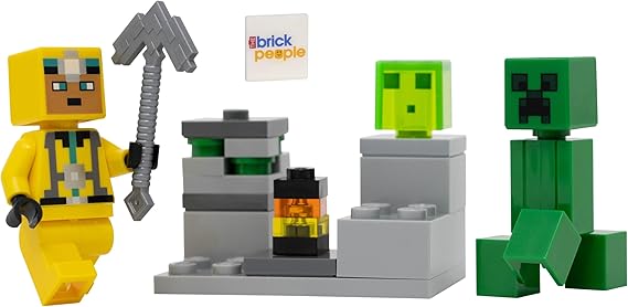 LEGO Minecraft: Cave Explorer, Creeper and Slime Combo Pack - 6+