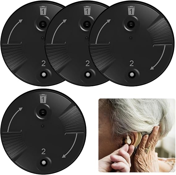 4 PCS Cerushield Disk V2.0 098-0445 Hearing Aid Filters Wax Guards for Phonak Hearing Aid,Hearing Aid Wax Filters,Hearing Aid Filters,Hearing Aid Accessories (32 Filter)