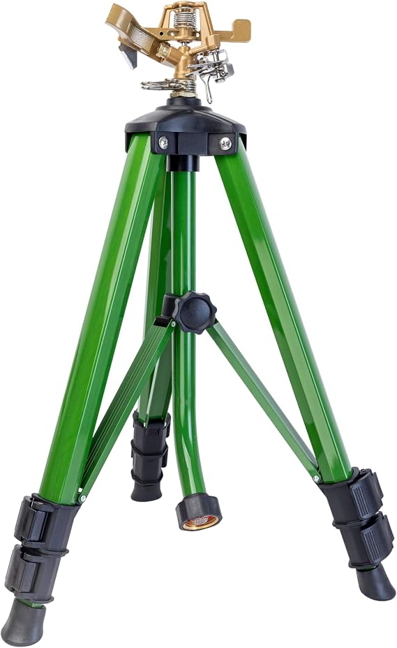 Orbit 56667N Zinc Impact Sprinkler on Tripod Base