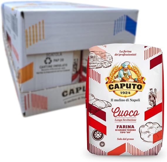 Caputo Soft Wheat Flour Type 00 Cook 1kg (Pack of 10)