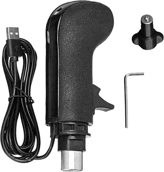 PC USBギアシフトノブ Thrustmaster TH8Aギアシフトシフターノブ用ゲーム ユーロトラックシミュレーター シフター シフトレバーシフターノブカーギアシフトノブ（パッケージB）