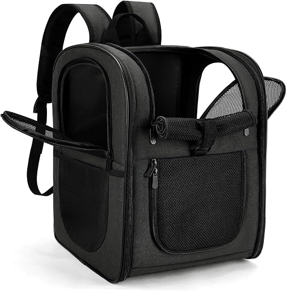 APOLLO WALKER Dog Cat Carrier Breathable Foldable Pet Carrier Detachable