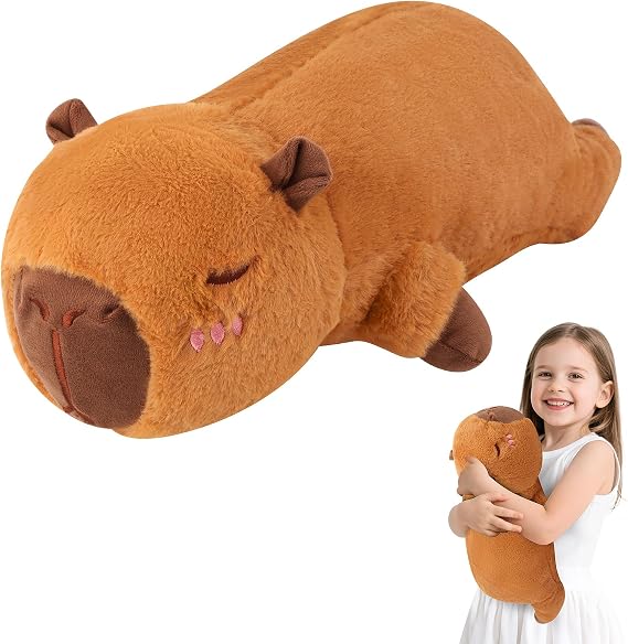 Large Capybara Plush toy 45CM Teddy Capybara Gifts for Girls Boys