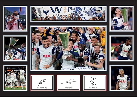 FoxyPrinting Europa League Champions 2025 Poster Print – Celebration Football Wall Art – Spurs Victory Souvenir, A2 Poster Print (594x420mm)