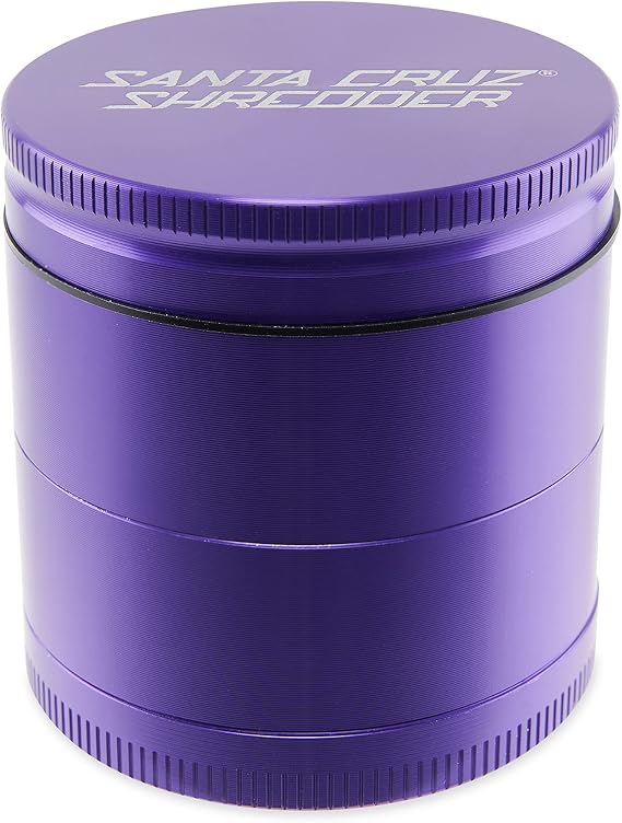 Santa Cruz Shredder Herb and Spice Grinder Made in USA (Medium (2.2 Inch), Purple)