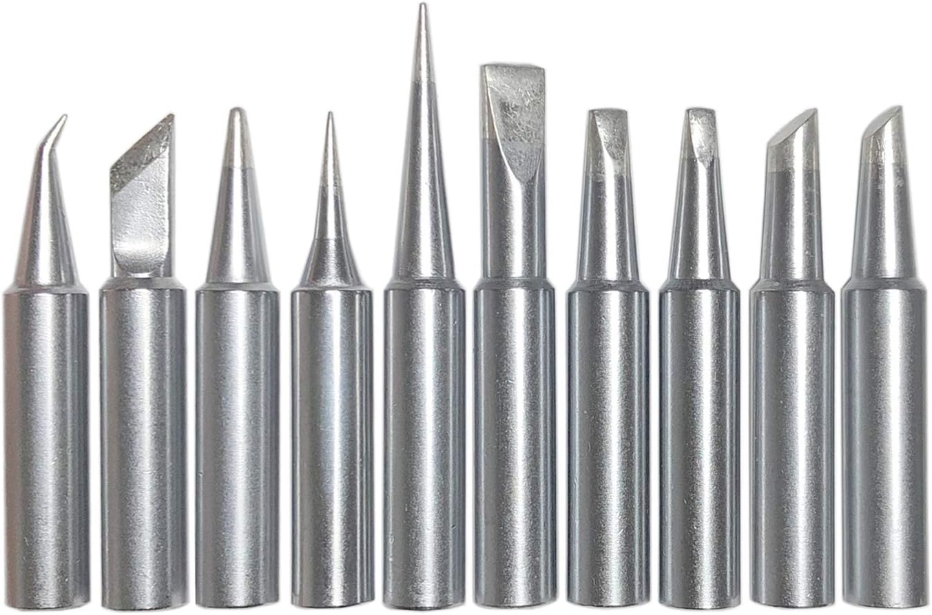 T18 Soldering Tips for HAKKO FX-888D FX-888 FX-8801 FX-600 10 pcs tip Set