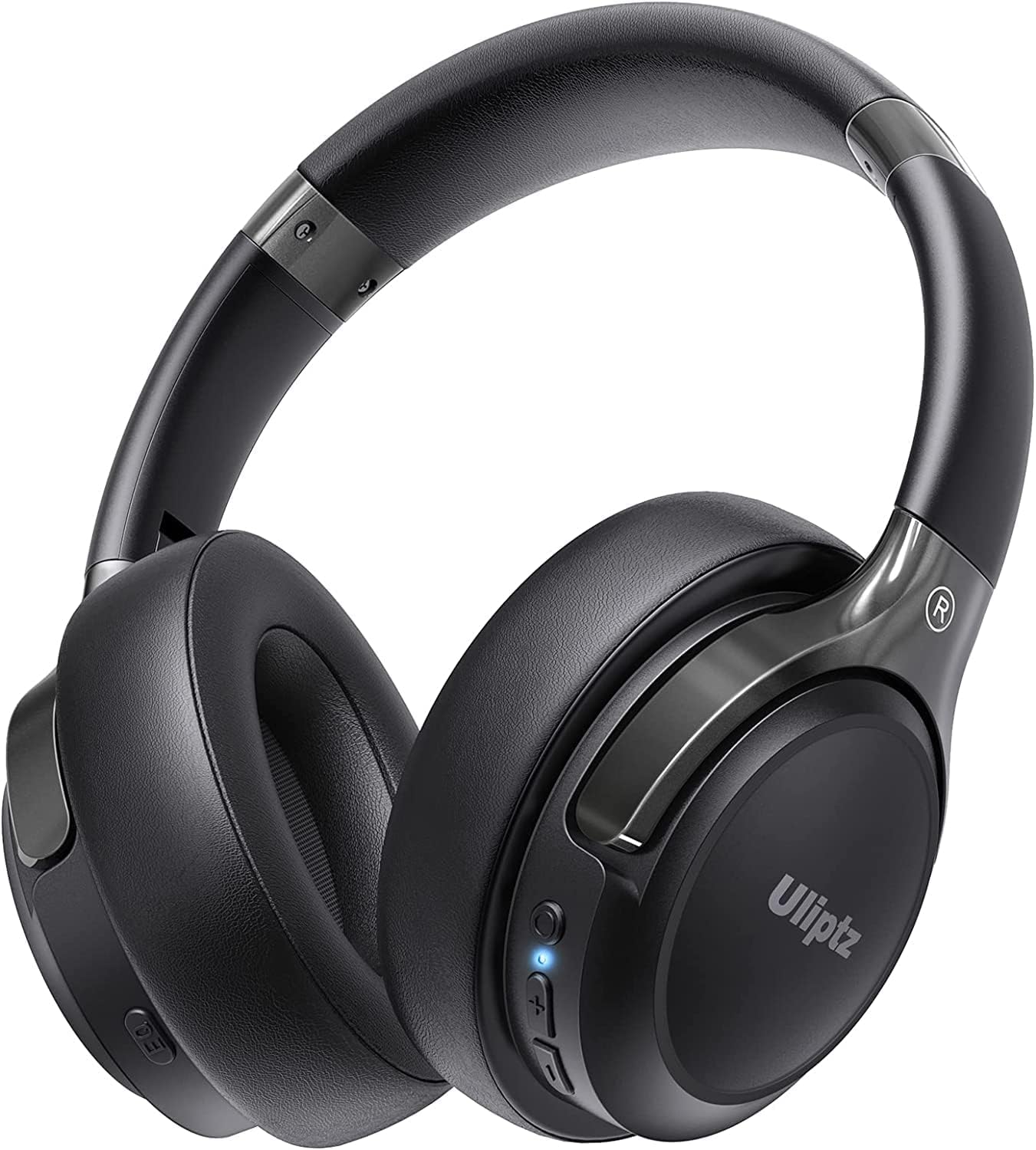 Uliptz Auriculares Inalámbricos Bluetooth, 65 Horas de Reproducción, 6 Modos de Sonido EQ, Auriculares Inalámbricos Diadema Estéreo HiFi con Micrófono, Audifonos Bluetooth 5.3 para PCTeléfono