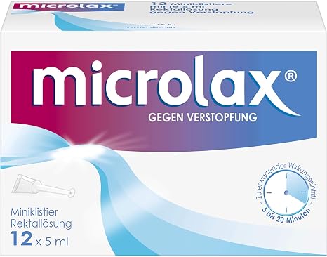 MICROLAX Enema Rectal Solution 12 x 5 ml