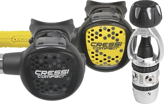 Cressi AC2 / Compact & Octopus XS - Kit Scuba Diving Regulator High Quality
