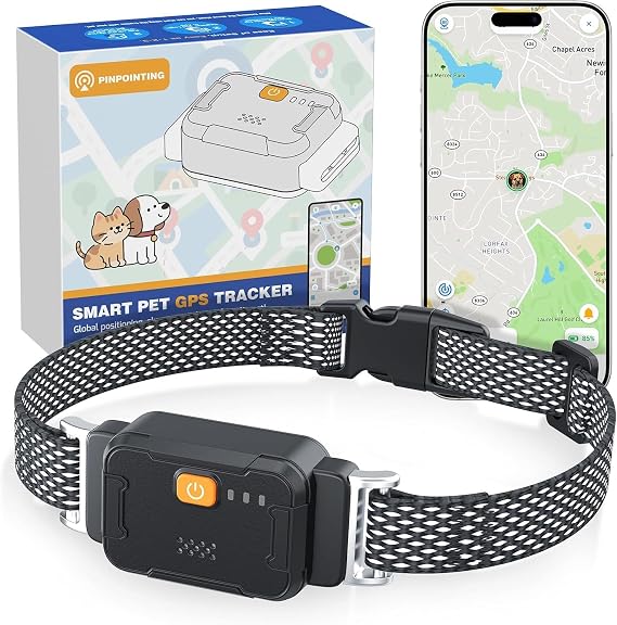 Dog Tracker with No Monthly Fees,Virtual Fence & Two-Way Reminders