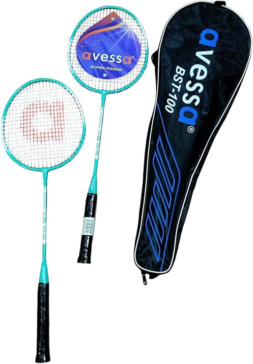 Avessa Badminton Racket Set Turquoise