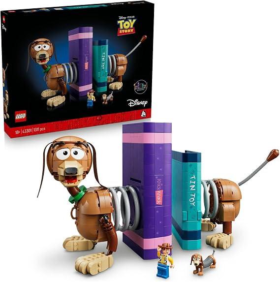 LEGO Disney ve Pixar Oyuncak Hikayesi Köpek Slinky Kitap Desteği 43301