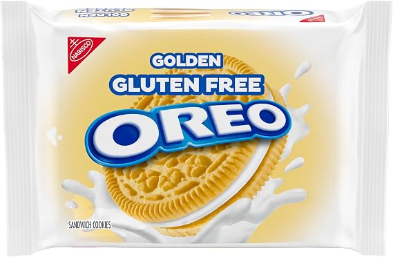 OREO Gluten Free Golden Sandwich Cookies, Gluten Free Cookies, 12.08 oz