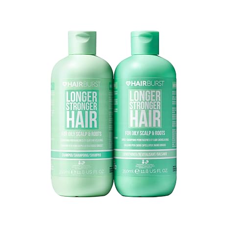 HAIR BURST Shampoo & Conditioner Set for Oily Hair - 2 x 350 ml