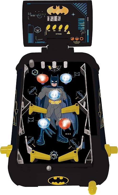 LEXIBOOK, Batman Electronic Pinball Machine, JG610BAT