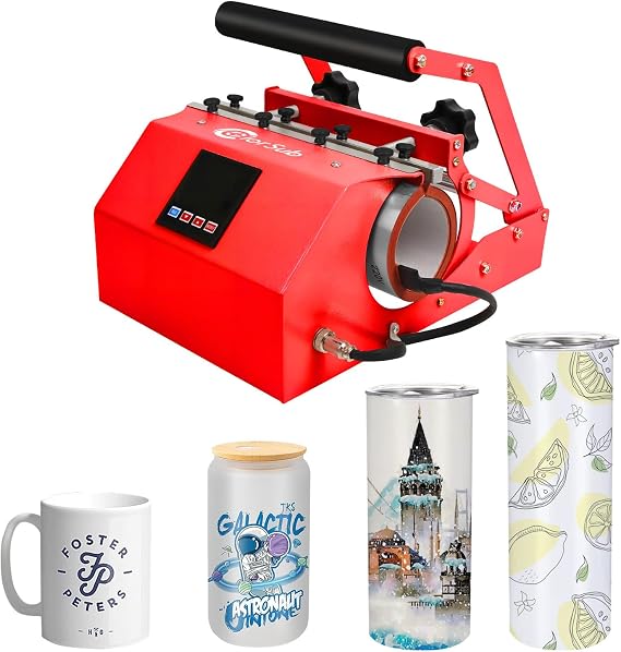 ColorSub Mug Heat Press Machine for 11-30oz Cylindrical Printer