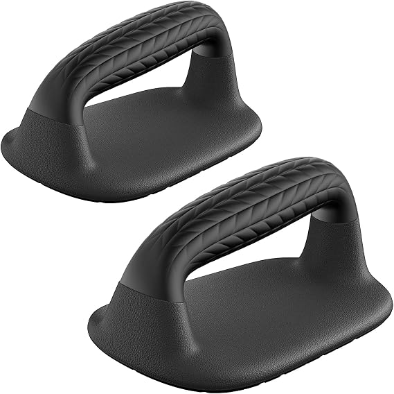 SELEWARE Push Up Bar Push Up Stand Inverted Bar, Soft Rubber Handle Provides Comfortable Grip, Suitable for Aerobics, Fitness, Floor Strength Training, Supports 500 lbs