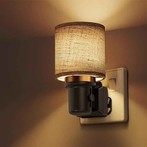 LOHAS-LED Night Light Plug in Wall, Dusk to Dawn Sensor, Dimmable, 1W [Energy Class F]