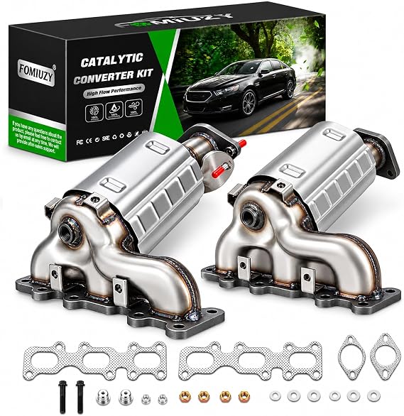触媒コンバーターキット ダイレクトフィット フォード エクスプローラー フレックス トーラス リンカーン Mks Mkz Mkt ポリス インターセプター 2013 2014 2015 2016 2017 2018 2019 3.5l 3.7l