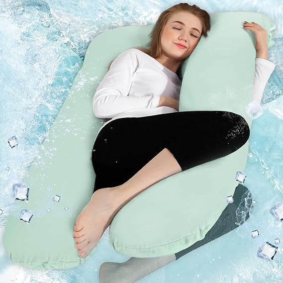 Chilling Home Pregnancy Pillow Cooling, Maternity Pillow for Pregnant Women