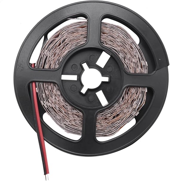 Flexible Led Strip Light 300 LED 3528 SMD Warm White 3100K LED Ribbon 5 Meter or 16 Feet,12 Volt 24 Watt