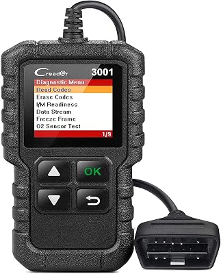 LAUNCH Creader 3001 OBD2 Scanner-2025 Upgrade Ver. Engine Fault Code Reader,Support O2 Sensor,Lifetime Free Update,Scanner for All OBDII Protocol Cars Since 1996