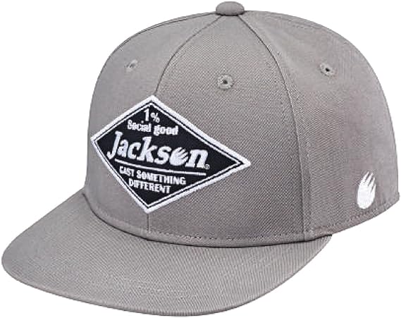 Jackson Flat Visor Cap GRY Grey