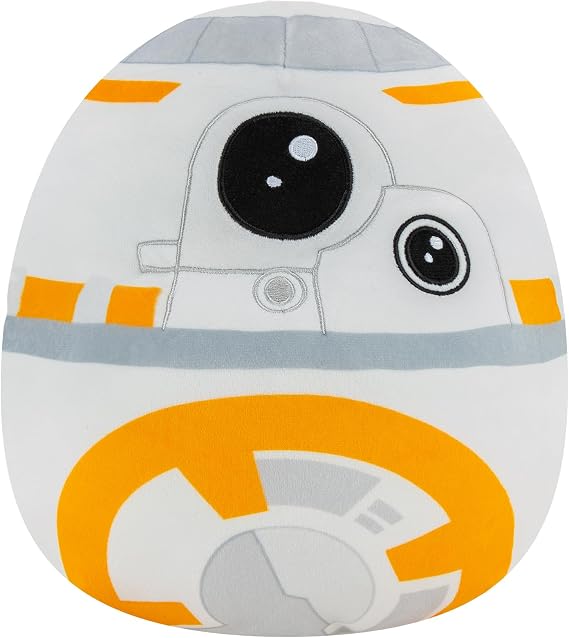 Squishmallows Star Wars 10" BB8 Plush - Add BB8 to your Squad, Ultrasoft Stuffed Animal Plush Toy, Official Kellytoy Plush