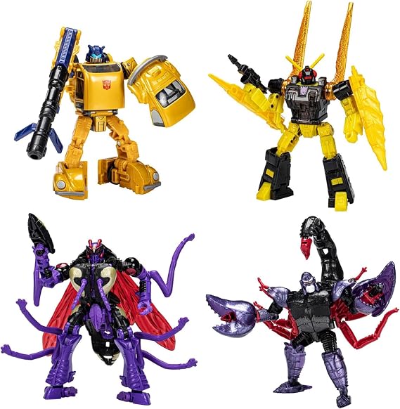 TRANSFORMERS Buzzworthy Bumblebee Creatures Collide Multipack
