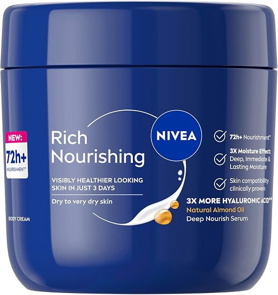 NIVEA Rich Nourishing Body Cream Jar 400ml