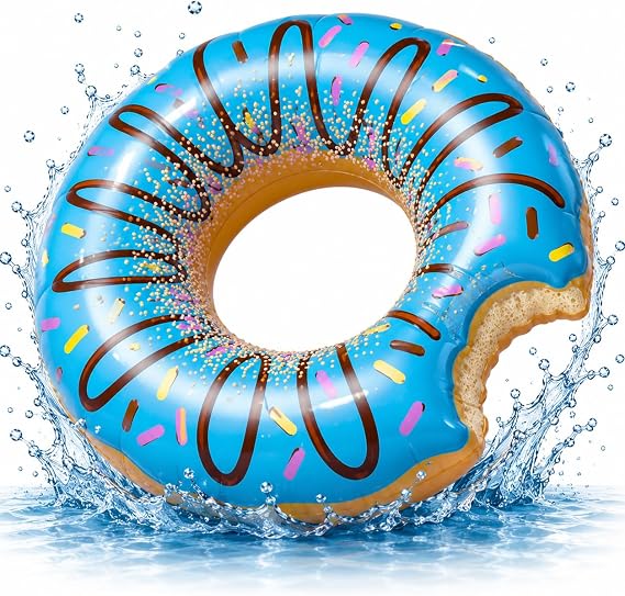Inflatable Float – Air Mattress Pool and Water Mattress for Adults and Children (Choice of Colour)