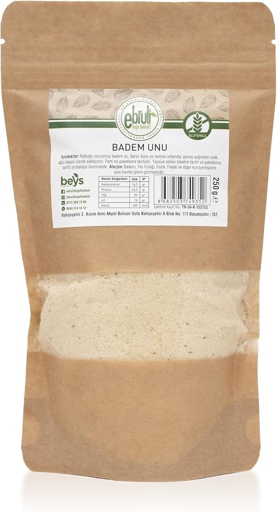 EBRULİ DOĞAL BAKKAL by beys Badem Unu - 250 g
