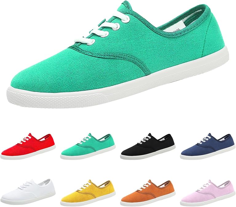 Ladies Trainers Wide Fit Wedge Athletic Sneakers Casual Fashion Non Slip Walking Shoes Lightweight Low Top Slip on Orthopedic Trainers Breathable Mesh Arch Support Sneaker