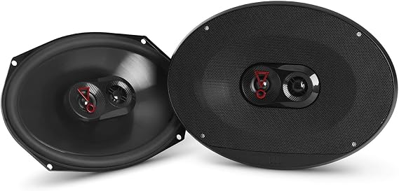 JBL Stage3 9637 3-Wege Auto Lautsprecher Set von Harman Kardon - 375 Watt KFZ Auto Boxen - ovale JBL Box groß 6 x 9 (152 mm x 230 mm) schwarz