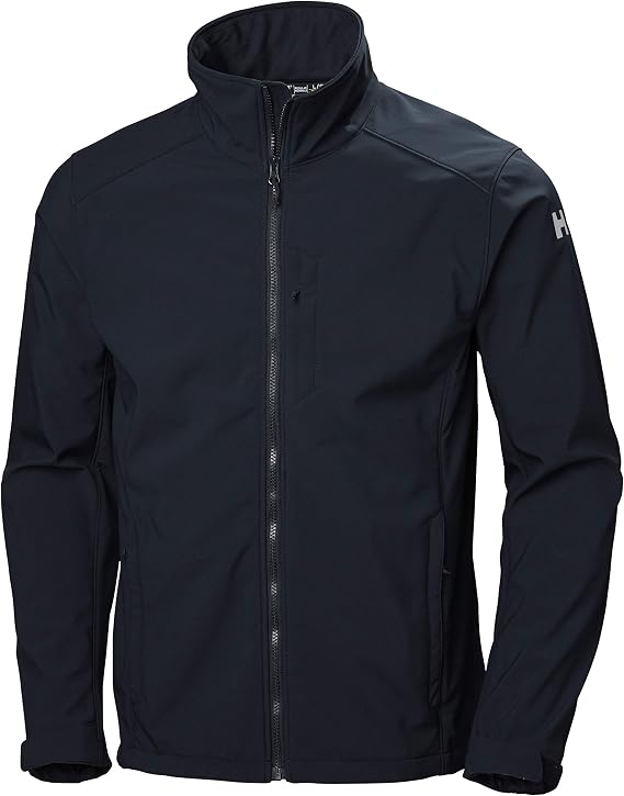 Helly Hansen Paramount Men's Softshell Jacket – Lightweight Softshell with Fleece Interior and Chest Pocket