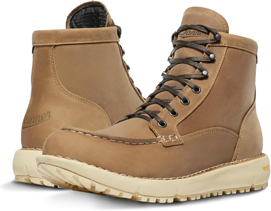 Danner Logger Moc 917 Waterproof Logger Boots for Men, Traction Outsole