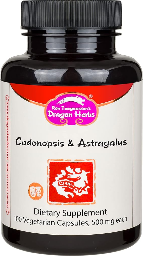 Dragon Herbs Codonopsis and Astragalus ( Bu Zhong Yi Qi Tang ) -- 500 MG - 100 capsules