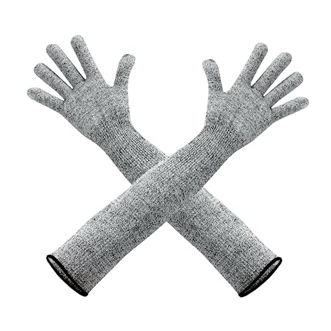 Guard Gloves, 45cm Long Gardening Gloves Scratch Proof, Protect Hands And Arms Glove, for Women & Men, for Gardening, Kitchen Work, and Cutting Protection