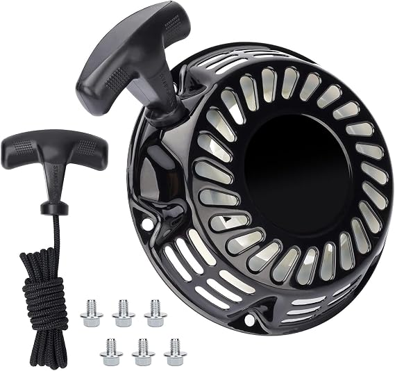 Pull Start Recoil Starter Compatible with Predator 212cc 6.5HP 7HP OHV Engine Go Kart Pit Bike Generator Lawnmower