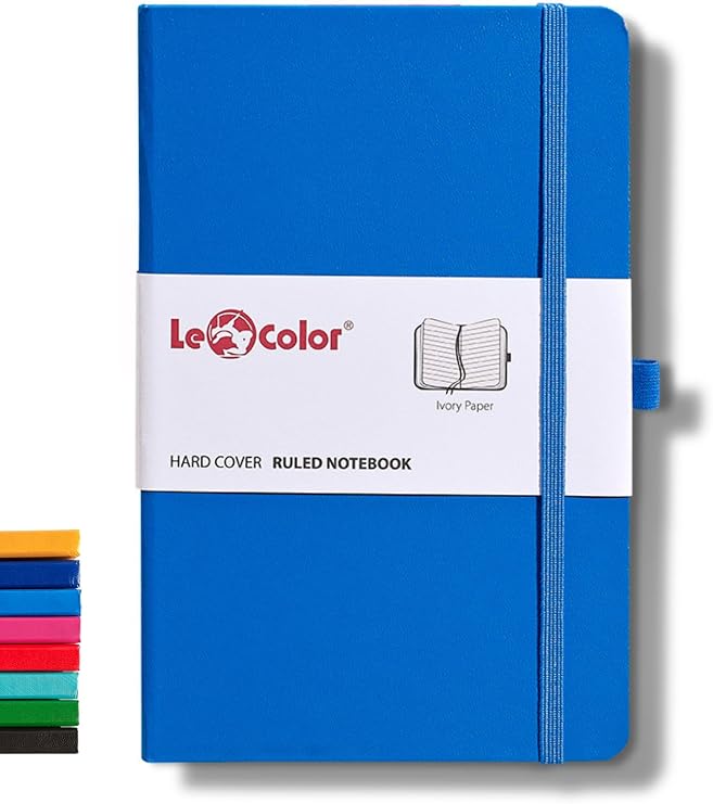 LE COLOR Tarihsiz Klasik Defter Rec Note 13x21 Çizgili Mavi